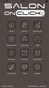Salon On Click screenshot 2