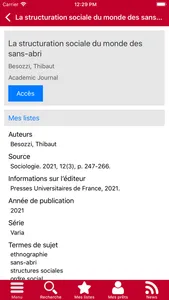 Bibliothèques du Cnam screenshot 5