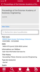 Bibliothèques du Cnam screenshot 8