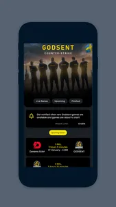 Godsent - Schedule & Scores screenshot 0