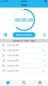 TimeTracking - Track Work Time screenshot 0