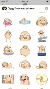 Diggy Animated stickers screenshot 1