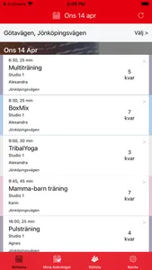 Apladalens SportCenter Bokning screenshot 1