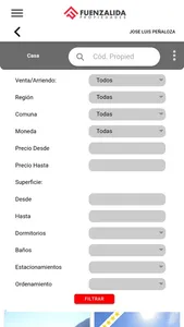 Fuenzalida Propiedades screenshot 5