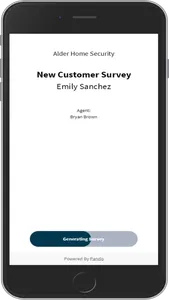 Pando Survey App screenshot 0