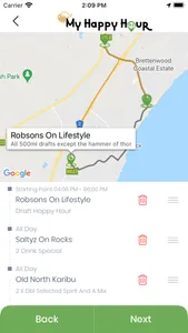 My Happy Hour App screenshot 3