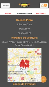 Delices Pizza screenshot 3