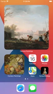 Famous Paintings Widget: Art screenshot 2