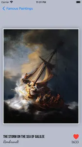 Famous Paintings Widget: Art screenshot 4