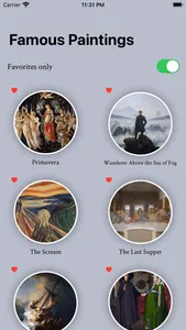 Famous Paintings Widget: Art screenshot 5