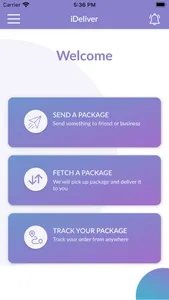 iDeliver - Delivery Service screenshot 2