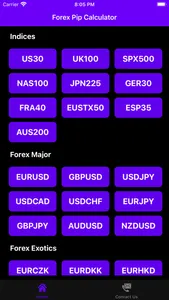 Forex Pip Calculator screenshot 1