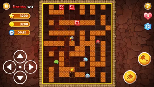 Pen Hammer man - Maze Go screenshot 5