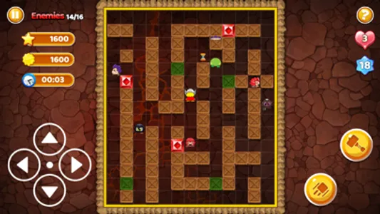 Pen Hammer man - Maze Go screenshot 6