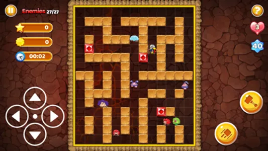 Pen Hammer man - Maze Go screenshot 9