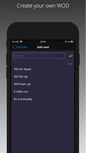 WODster screenshot 2