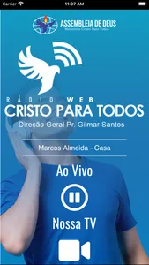 Rádio Web Cristo Para Todos screenshot 0