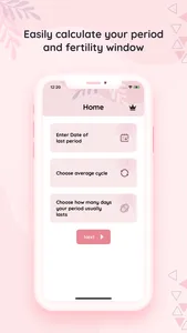 Period Tracker Widget screenshot 4