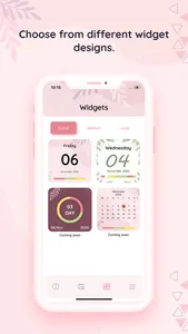 Period Tracker Widget screenshot 5