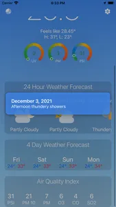 SG Weather Application screenshot 3