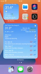 SG Weather Application screenshot 5