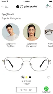 John Jacobs Eyewear screenshot 2