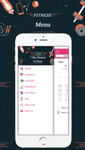 7 min Workout : at Home screenshot 0