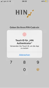 HIN Authenticator screenshot 0