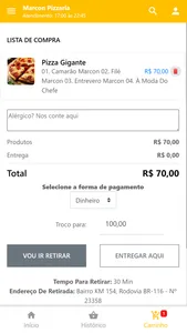 Marcon Pizzaria screenshot 2