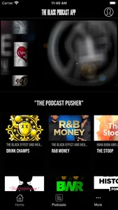 The Black Podcast App screenshot 0