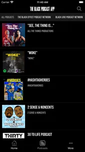 The Black Podcast App screenshot 2