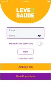 Leve + Saúde – Cliente screenshot 0