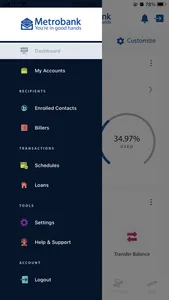 Metrobank App screenshot 2