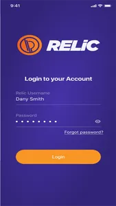 Relic App screenshot 1