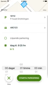 Helsingborgshem: Parkering screenshot 2