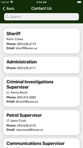 Washington County FL Sheriff screenshot 2