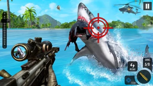 Shark Attack Simulator Game 3D screenshot 5