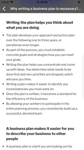 Business Plan Startup Guide screenshot 3