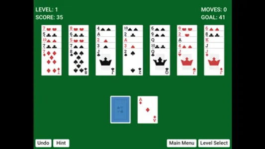 Golf Solitaire Simple screenshot 2