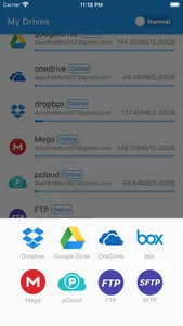 Cloud Indeed - Drive Manager screenshot 1