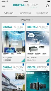 DFJ – Digital Factory Journal screenshot 1