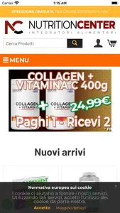 Nutrition Center.it screenshot 0