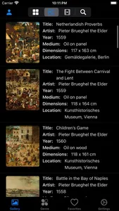 Artlist - Bruegel Collection screenshot 3