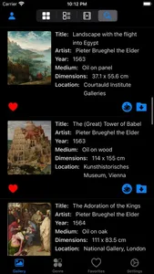 Artlist - Bruegel Collection screenshot 7