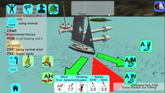 2Sail Sailing Simulator screenshot 0