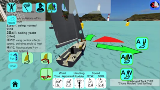 2Sail Sailing Simulator screenshot 2