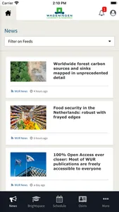 myWUR today screenshot 1
