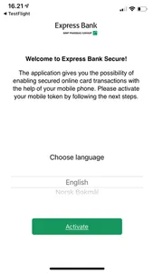 Express Bank Secure App screenshot 0