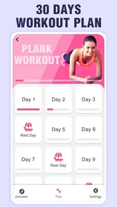 Plank Workout Challenge screenshot 0