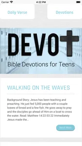 Bible Devotions for Teens screenshot 0